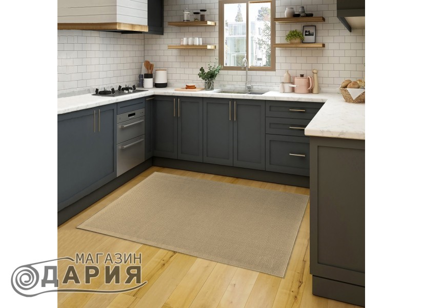 Тъкан вълнен килим Lana 8986-778 beige